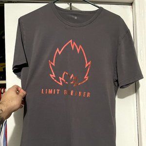 Goku Athletic Shirt - (Saiyan Army) Limit Breaker Tee - Charcoal